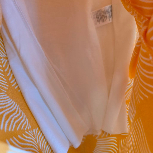 Women's U.S. Polo Assn.‎ Dress Size M Orange White - Picture 7 of 12